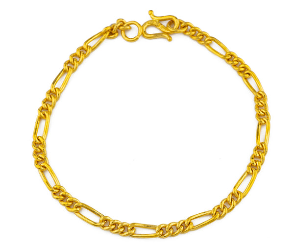 24K Gold Link Bracelet  (T02-29)