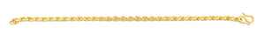 24K Gold Link Bracelet (T02-31)